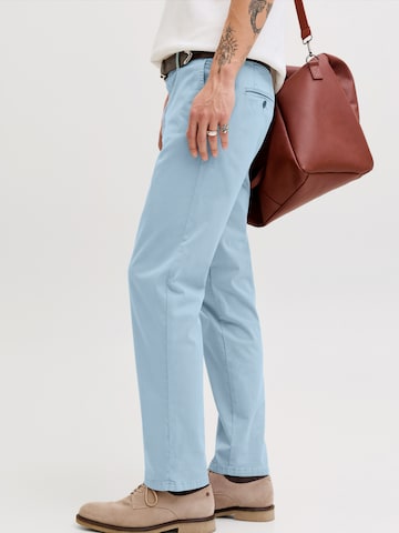 JACK & JONES regular Lærredsbukser i blå