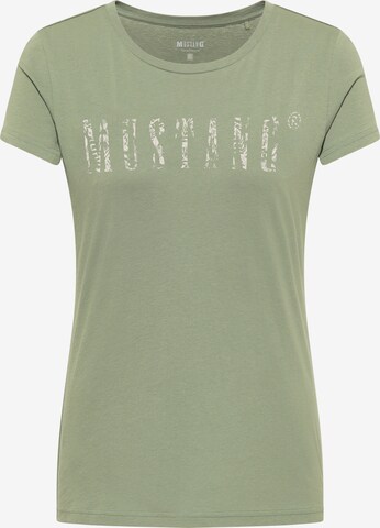 MUSTANG T-Shirt in Grün: predná strana