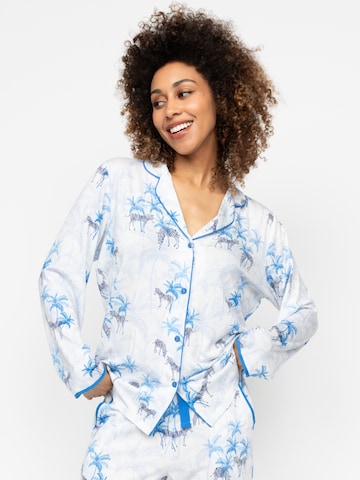 Cyberjammies Schlafshirt 'Lyla' in Weiß: Vorderseite