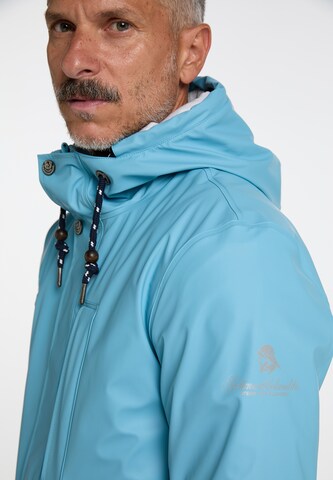 Schmuddelwedda Weatherproof jacket in Blue