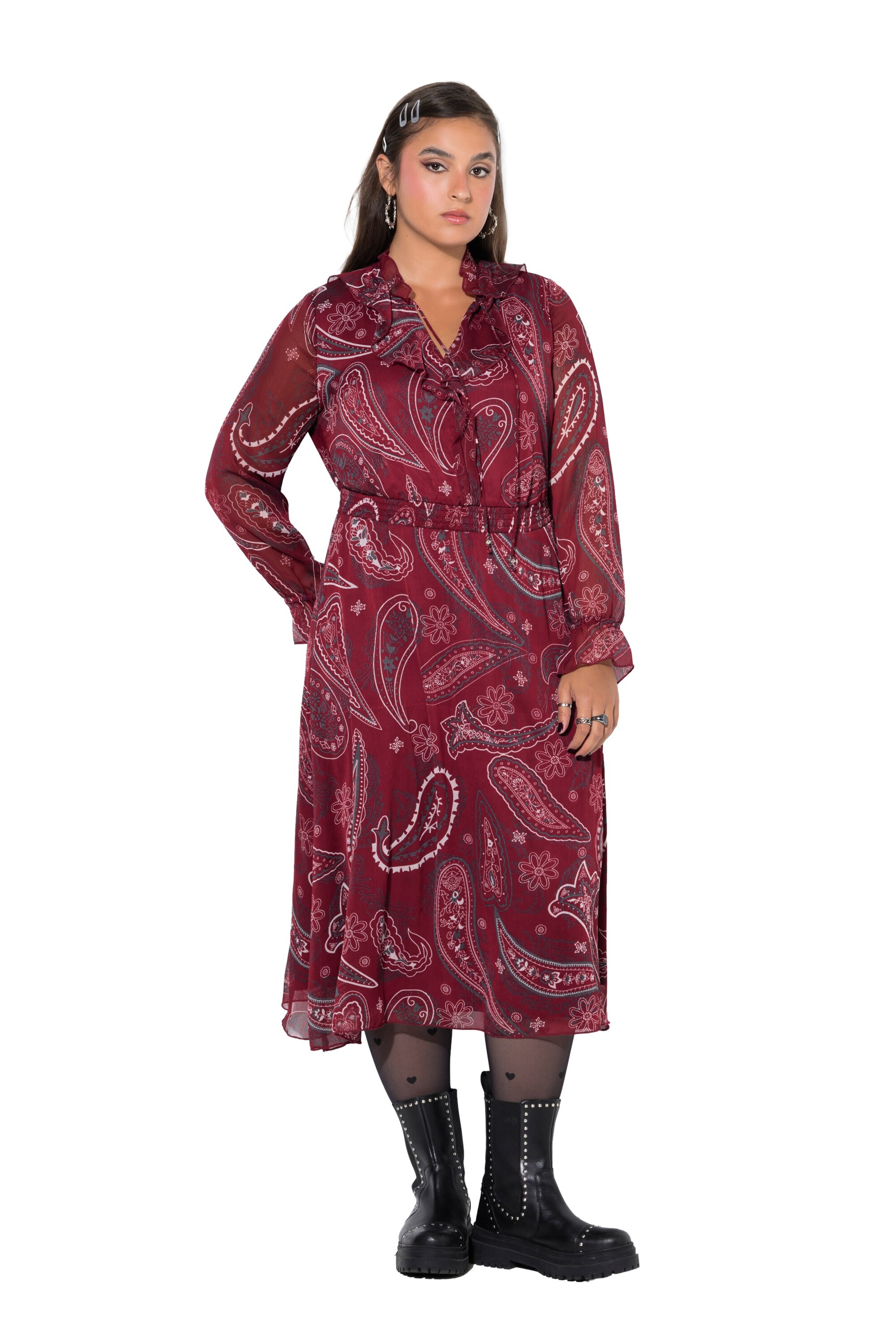 Studio Untold Kleid in Rot: Vorderseite