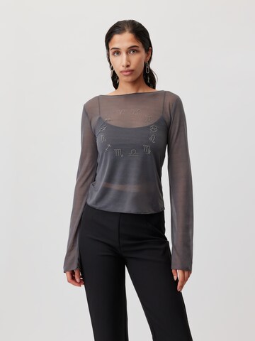 LeGer by Lena Gercke Shirt 'Cosima' in Grey: front