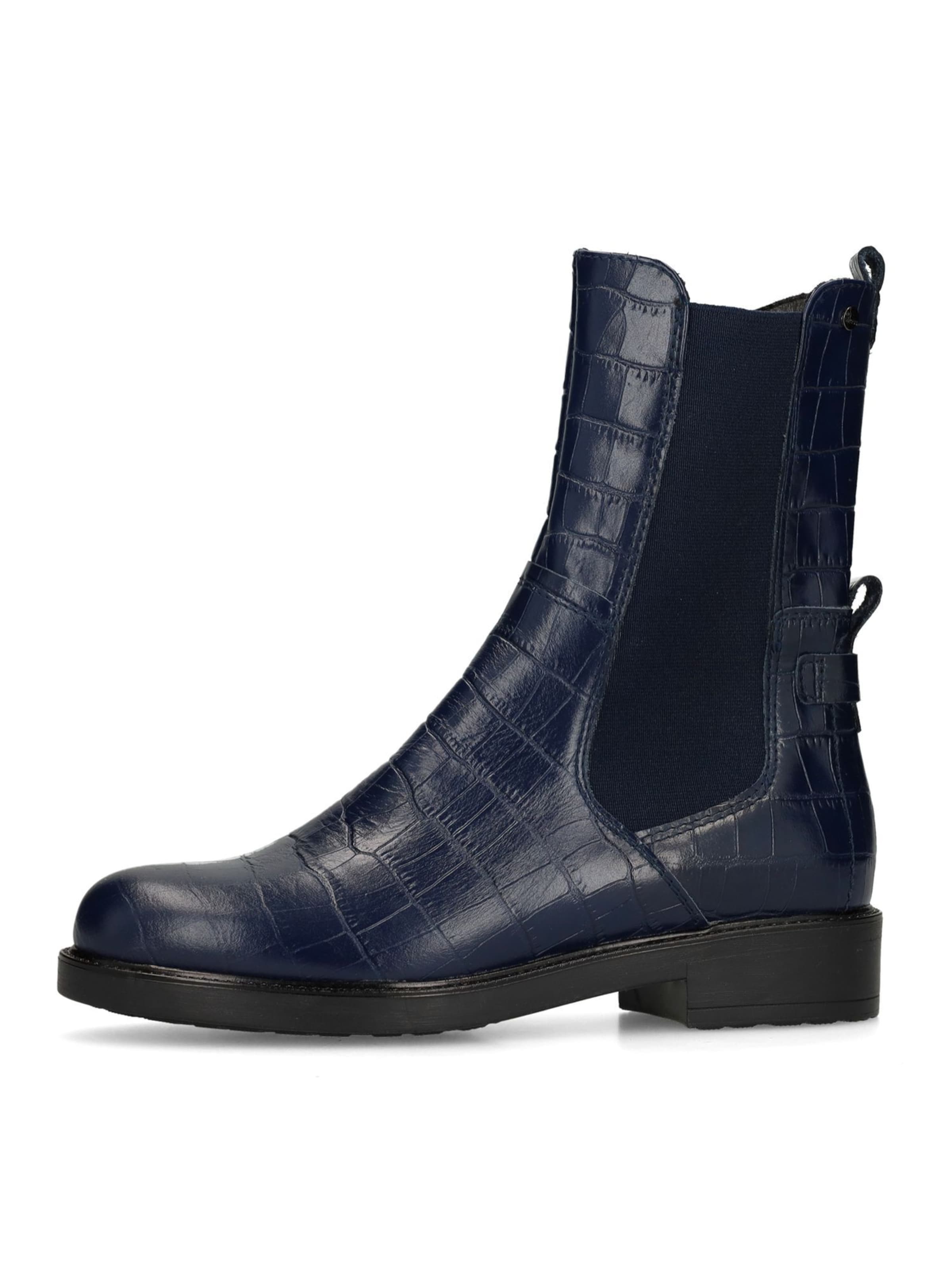 MANFIELD Chelsea Boots in Blau: Vorderseite