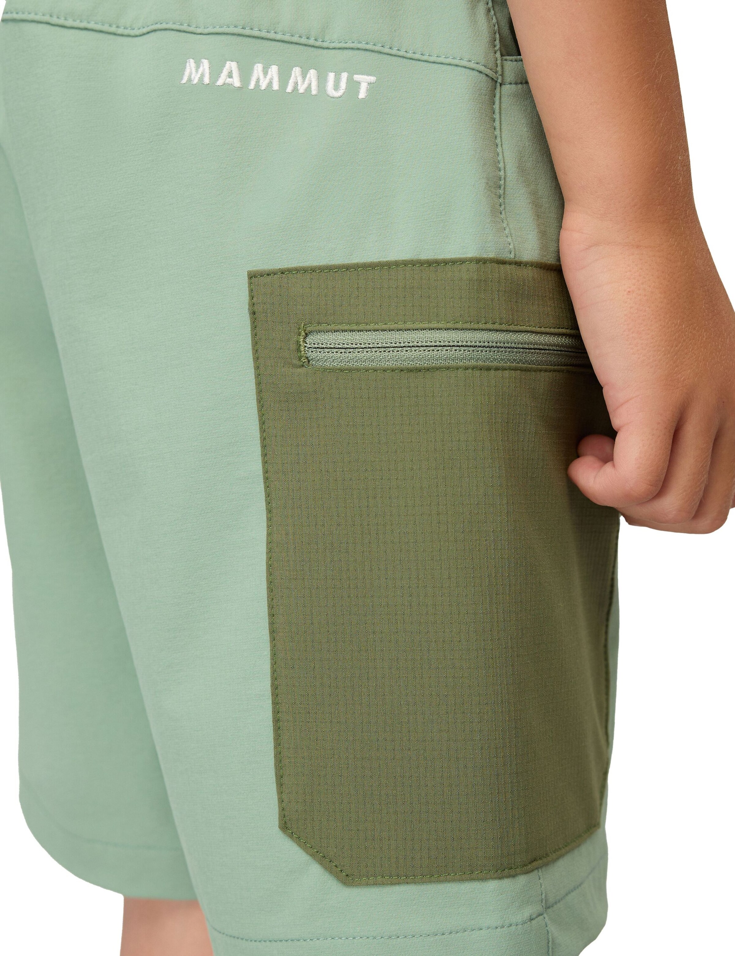 MAMMUT Regular Outdoor Pants 'Taiss' in Green