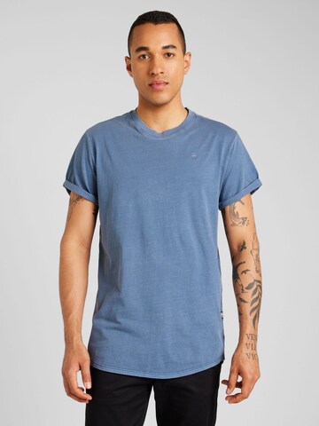 T-Shirt 'Lash' G-Star RAW en bleu : devant