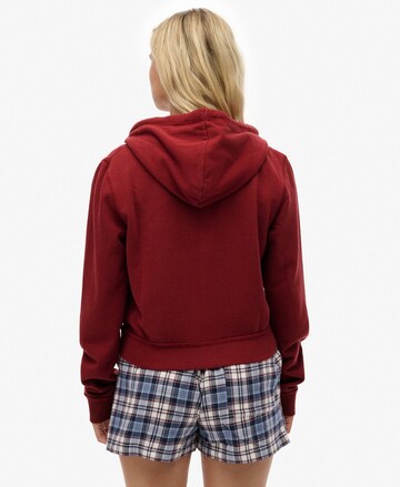 Superdry Sweatvest in Rood