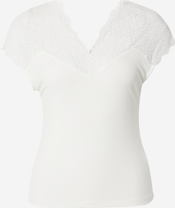 balta ABOUT YOU Marškinėliai 'Camilla': priekis