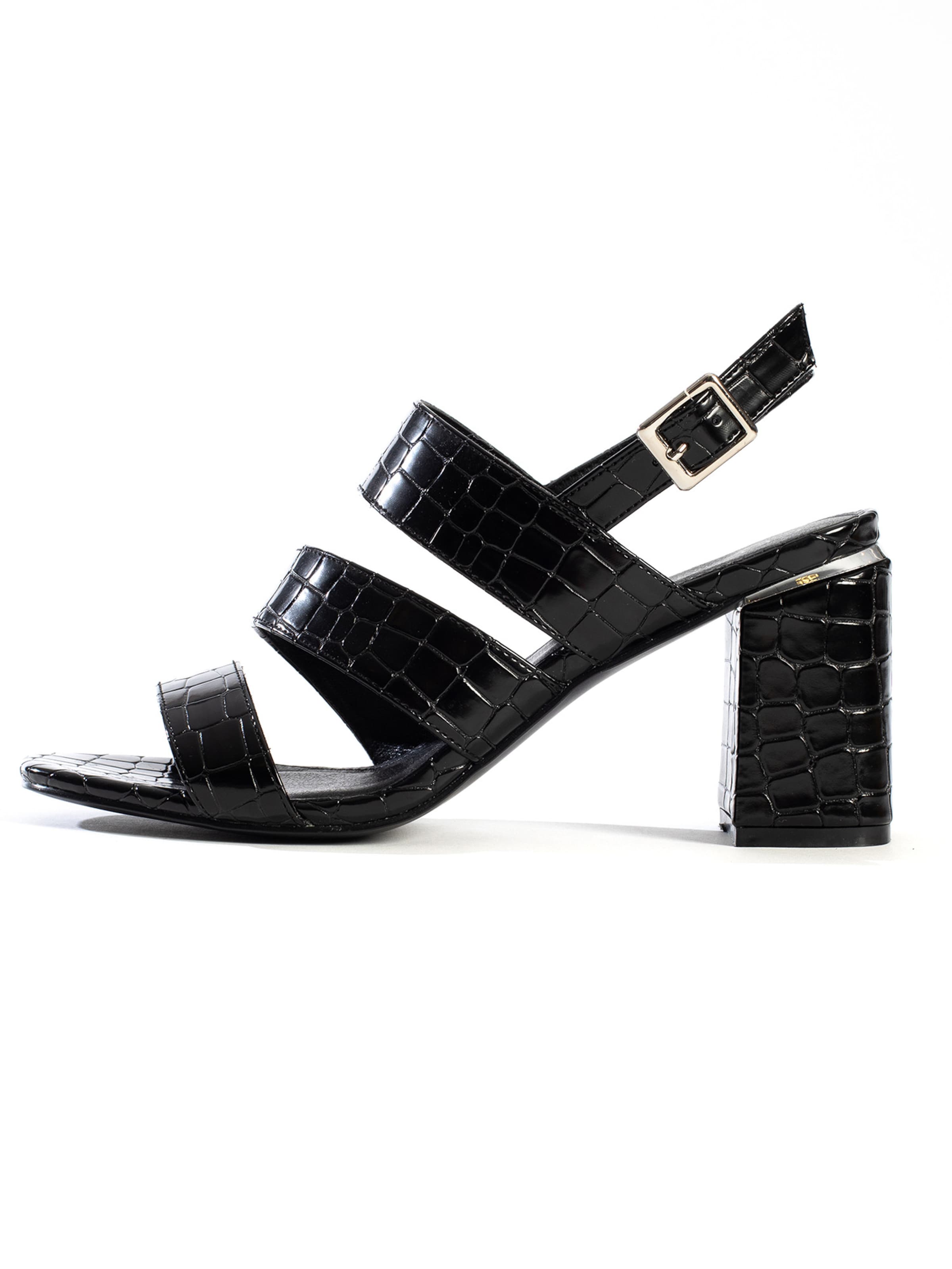 Celena Strap sandal 'Charis' in Black: front