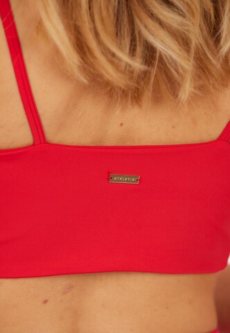 Athlecia Bralette Sports bra 'Bloom' in Red