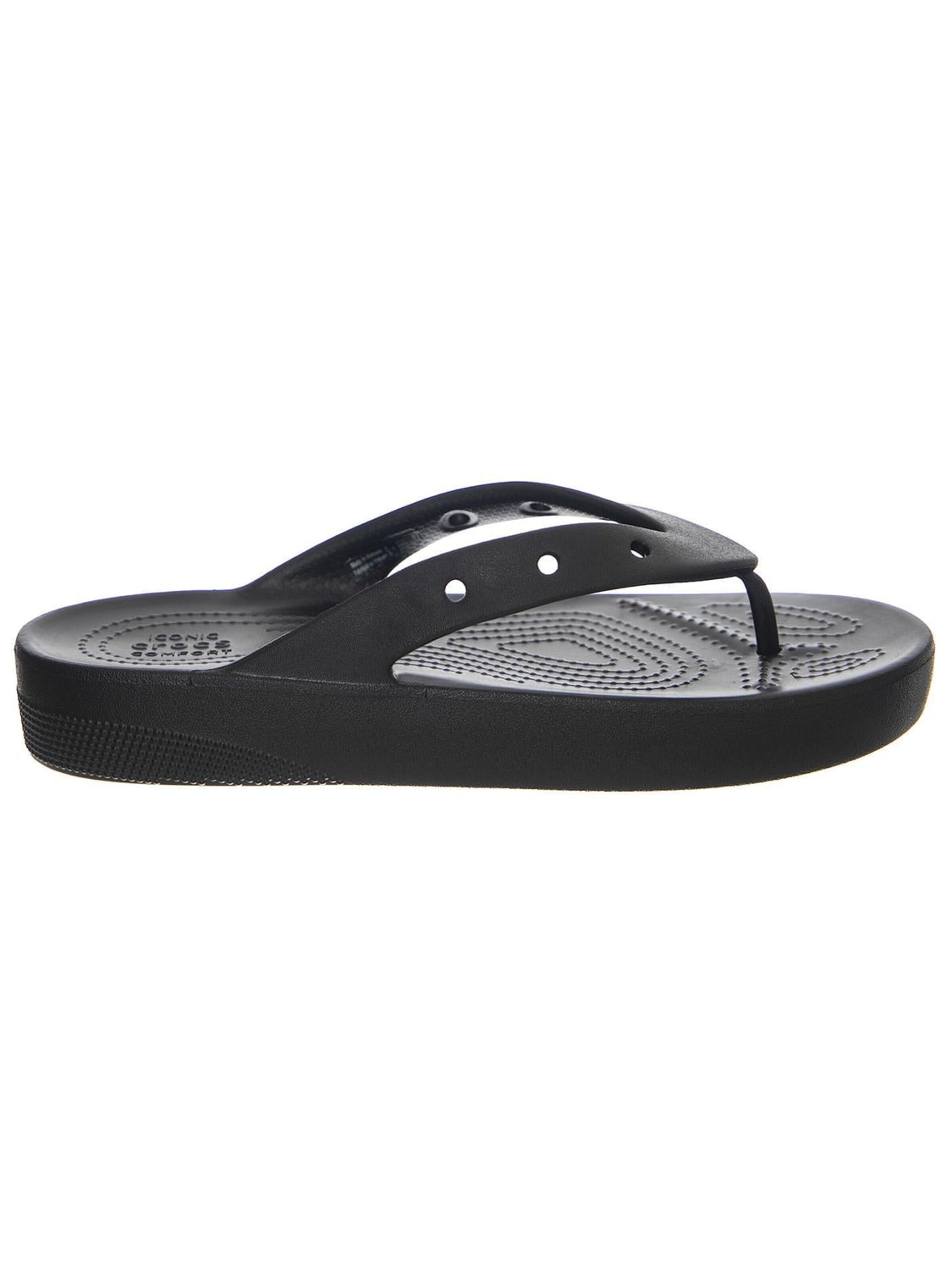 Infradito di Crocs in nero