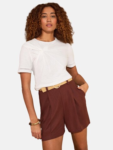 love & roses Shirts i hvid: forside