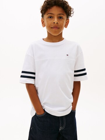 T-Shirt TOMMY HILFIGER en blanc : devant