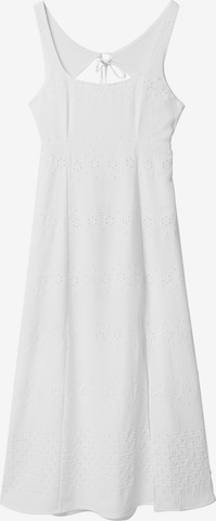 Desigual - Vestido de verano 'OLGA' en blanco: frente