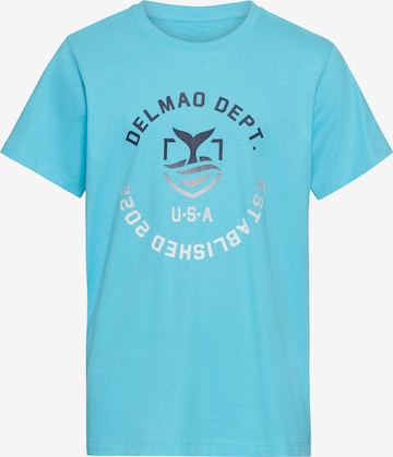 DELMAO T-Shirt in Blau: Vorderseite