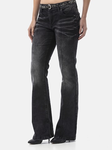 Bootcut Jean 'WD535' CIPO & BAXX en gris