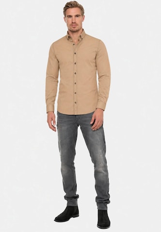 Rusty Neal Overhemd in Beige
