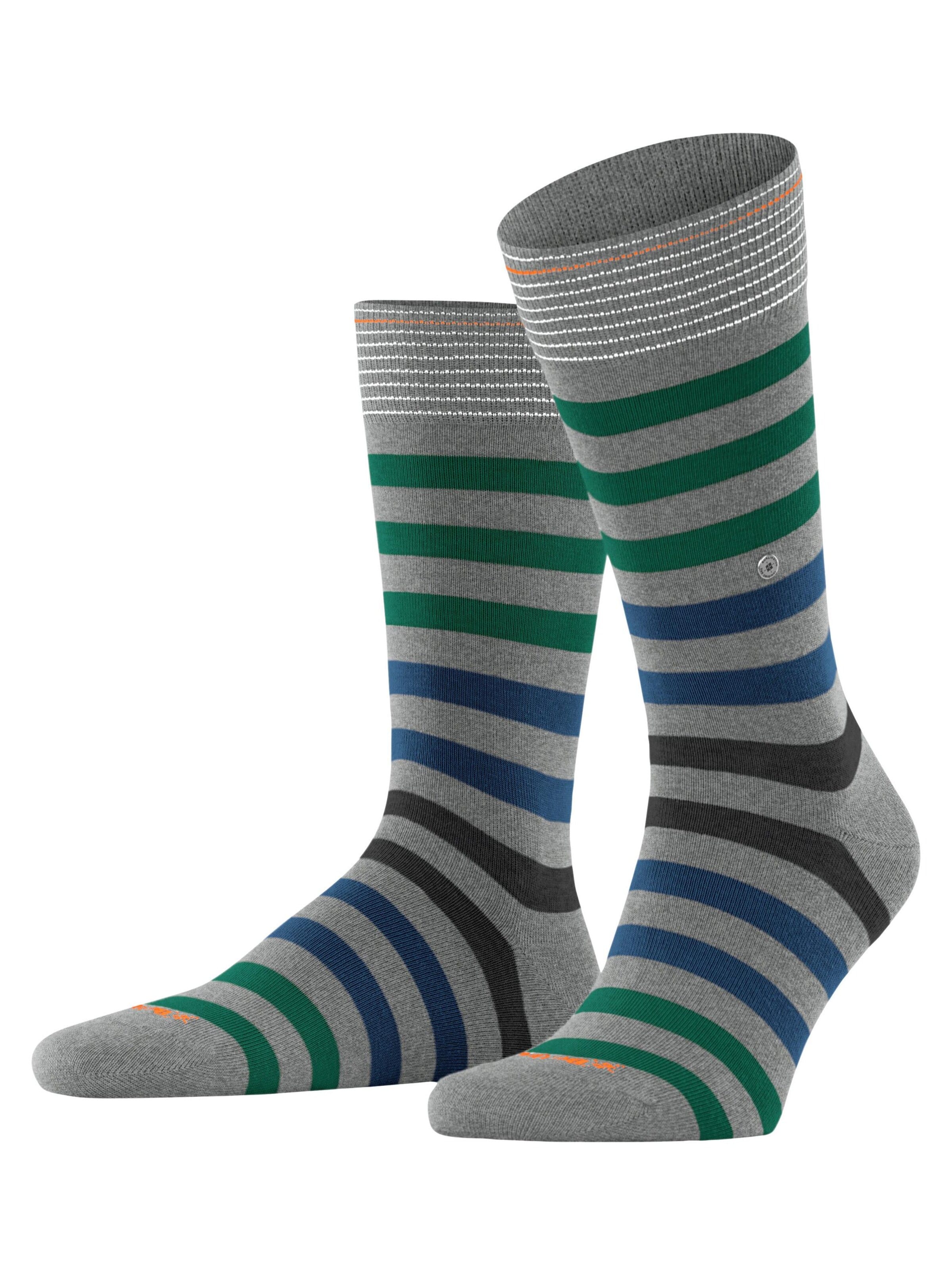 BURLINGTON Socks 'Blackpool' in Grey: front