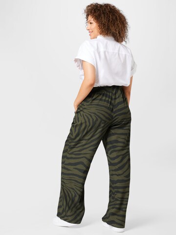 Lauren Ralph Lauren Plus Normální Kalhoty 'ZIAKASH' – zelená