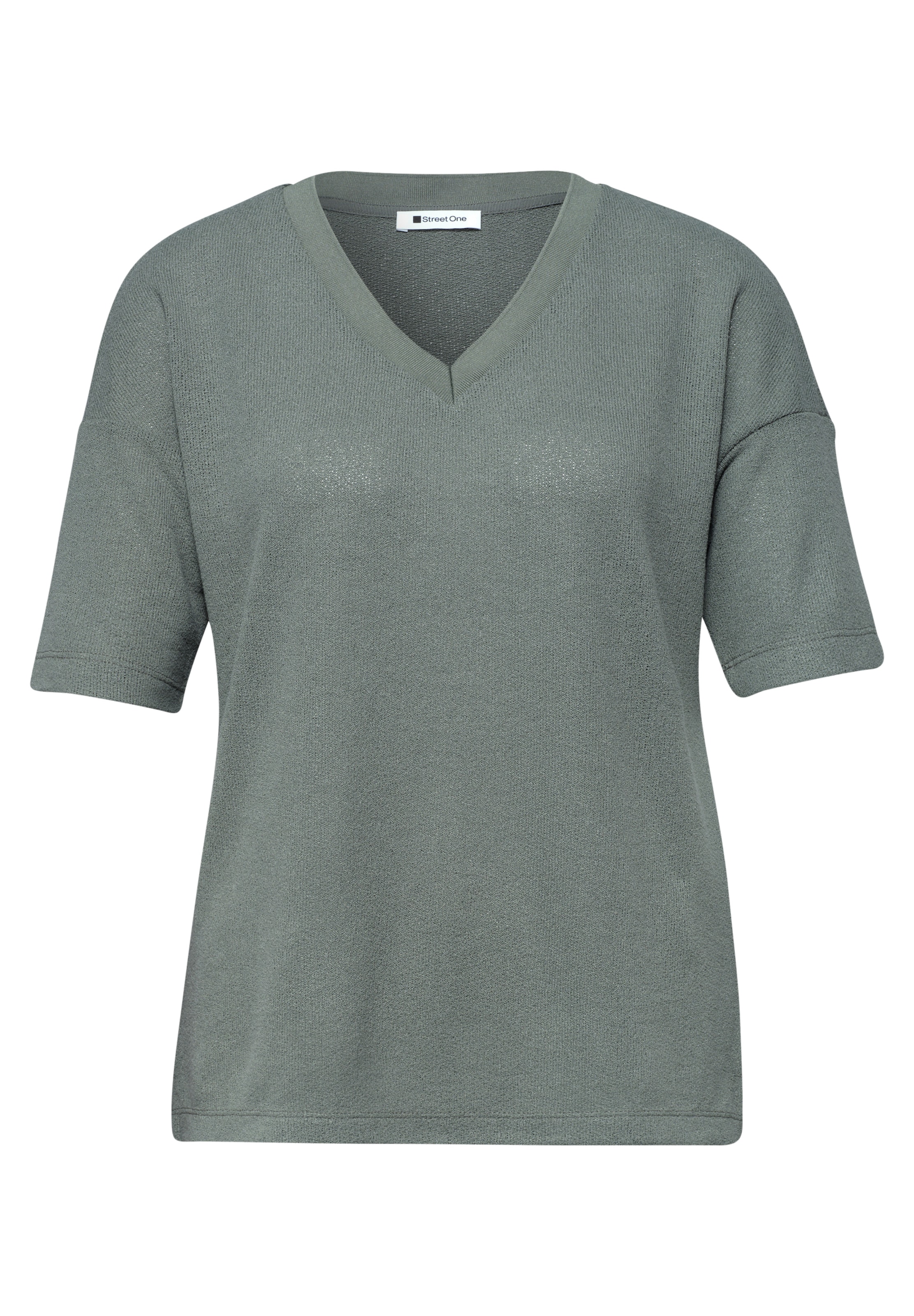 STREET ONE T-Shirt in Grün: Vorderseite