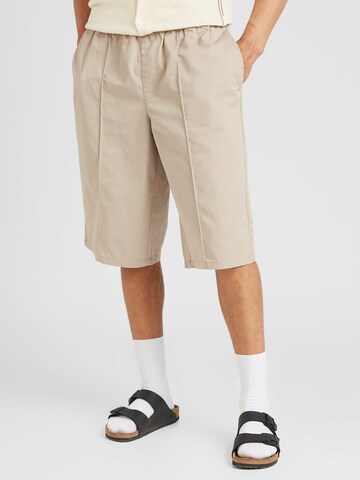 TOPMAN Loosefit Shorts in Grau: Vorderseite