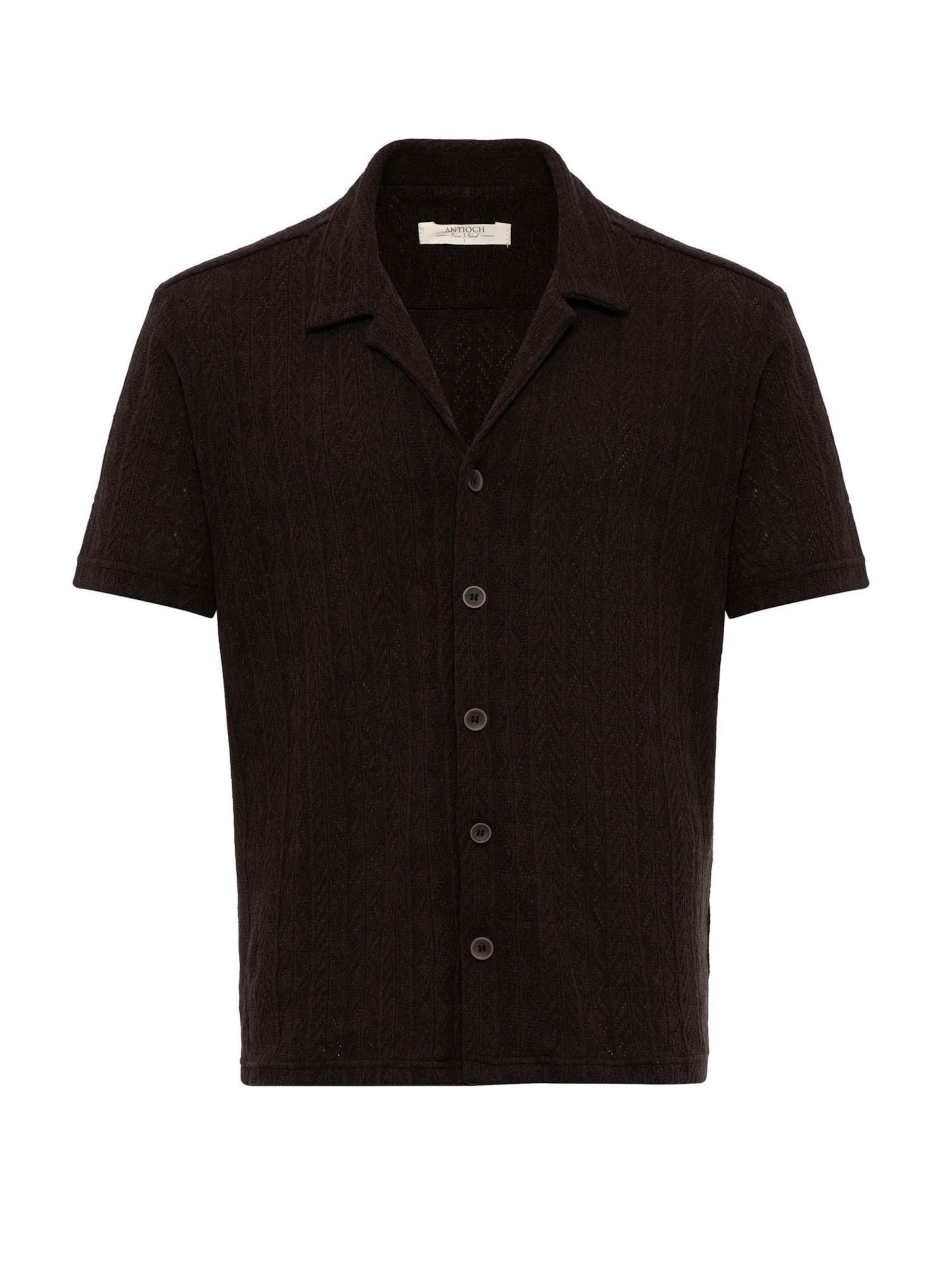Antioch Regular fit Πουκάμισο σε καφέ: μπροστά
