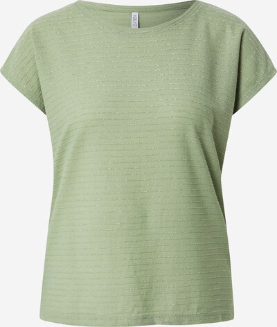 Hailys T-shirt 'Leila' en vert / argent, Vue avec produit