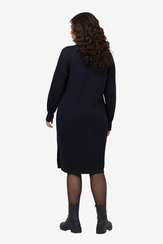 Ulla Popken Knitted dress in Blue