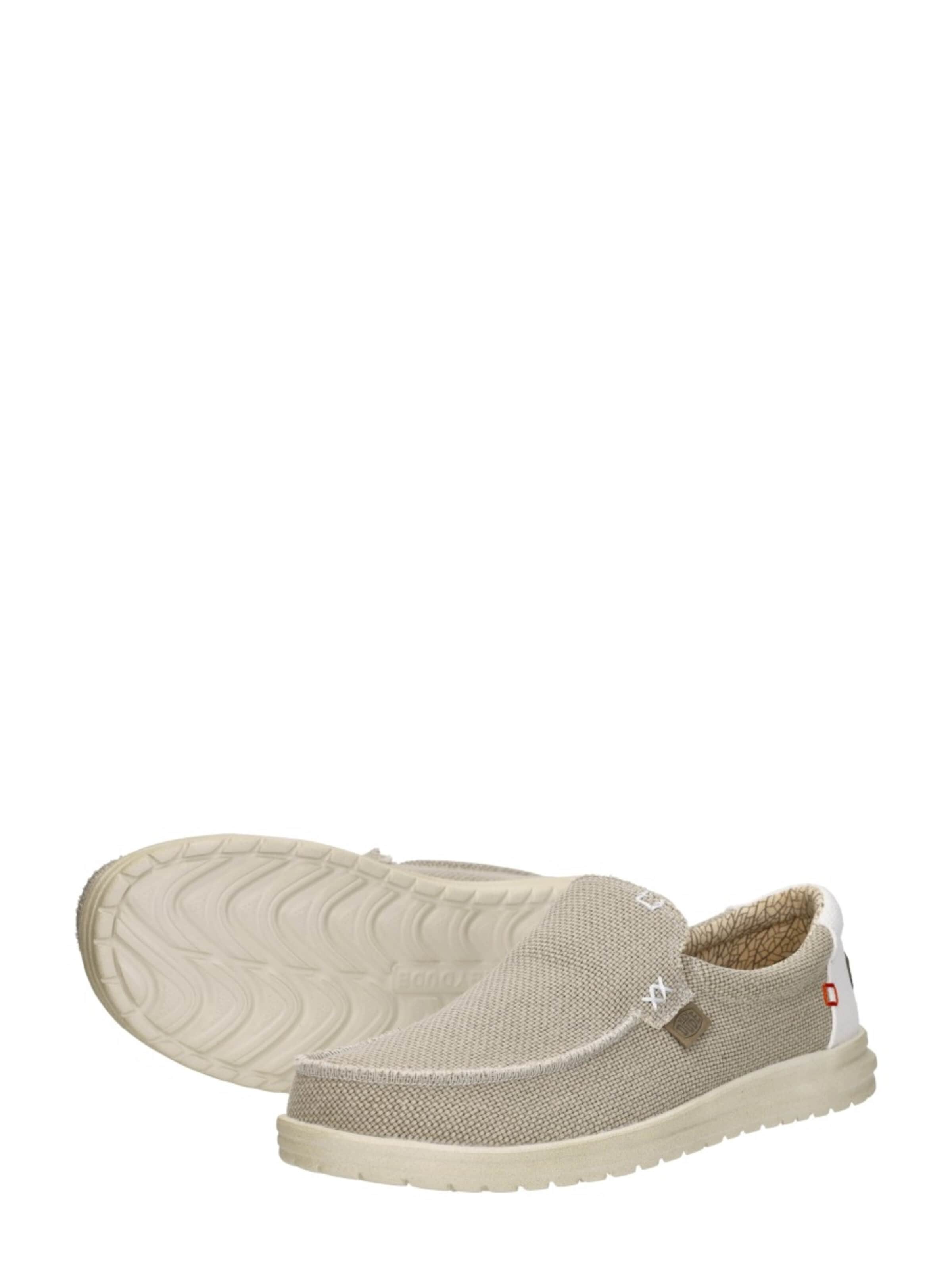 HEY DUDE Classic Flats 'Mikka Braided' in Beige