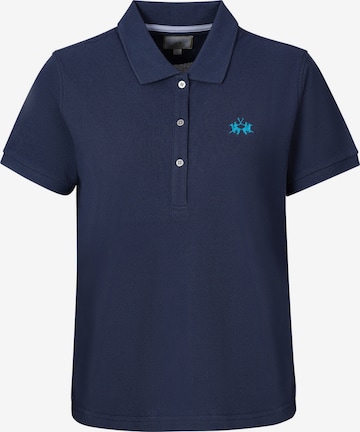 T-shirt ' WCP006 ' La Martina en bleu : devant