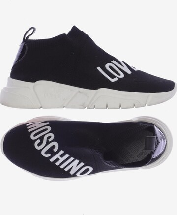 Love Moschino Sneakers & Trainers in 38 in Black: front