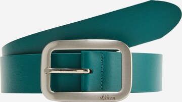 s.Oliver Belt in Blue: front