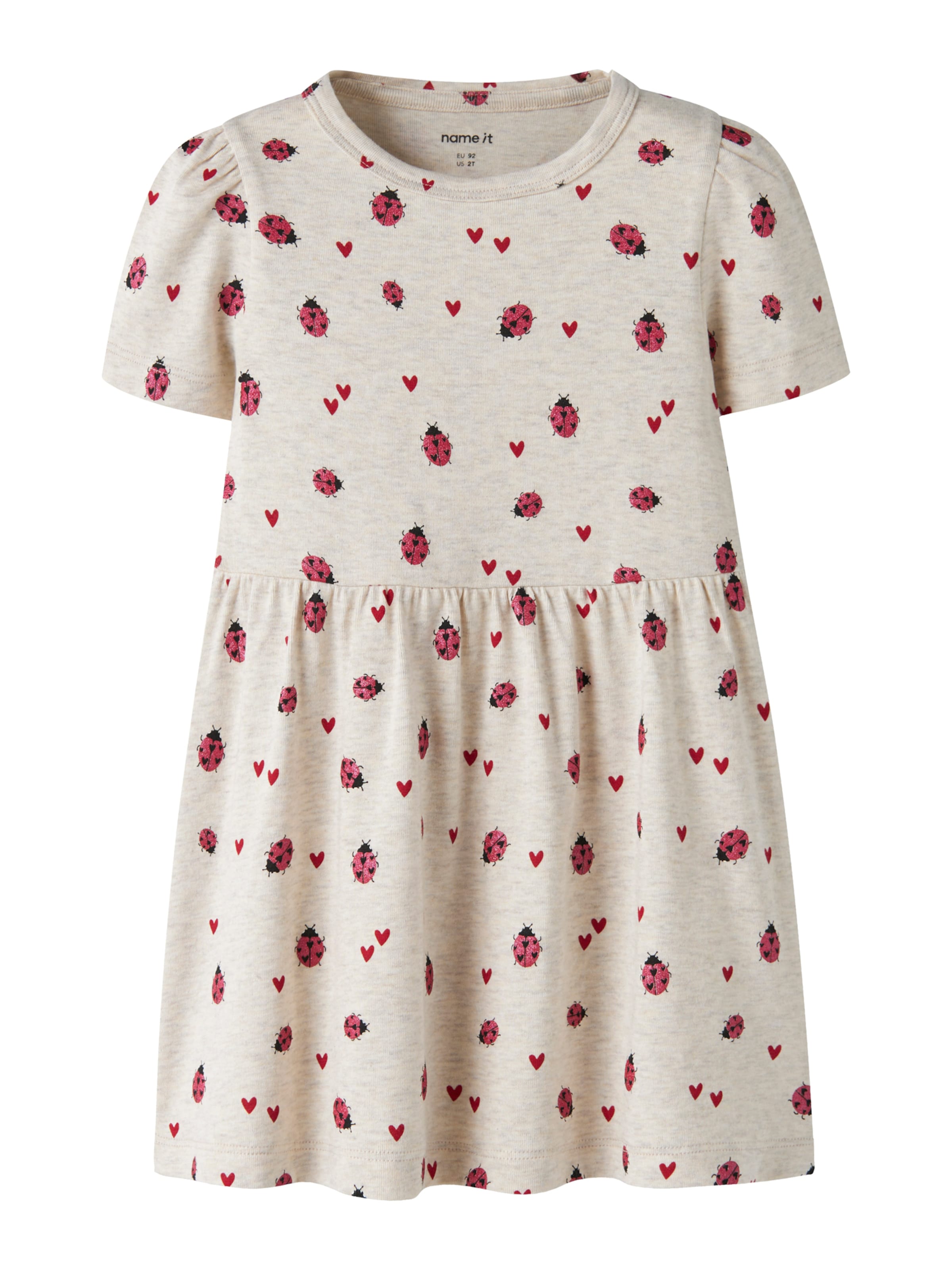 NAME IT Jurk 'NMFHALINE' in Grijs: voorkant