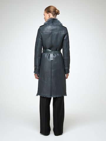 V S P Vinterfrakke 'Lyza' i blå