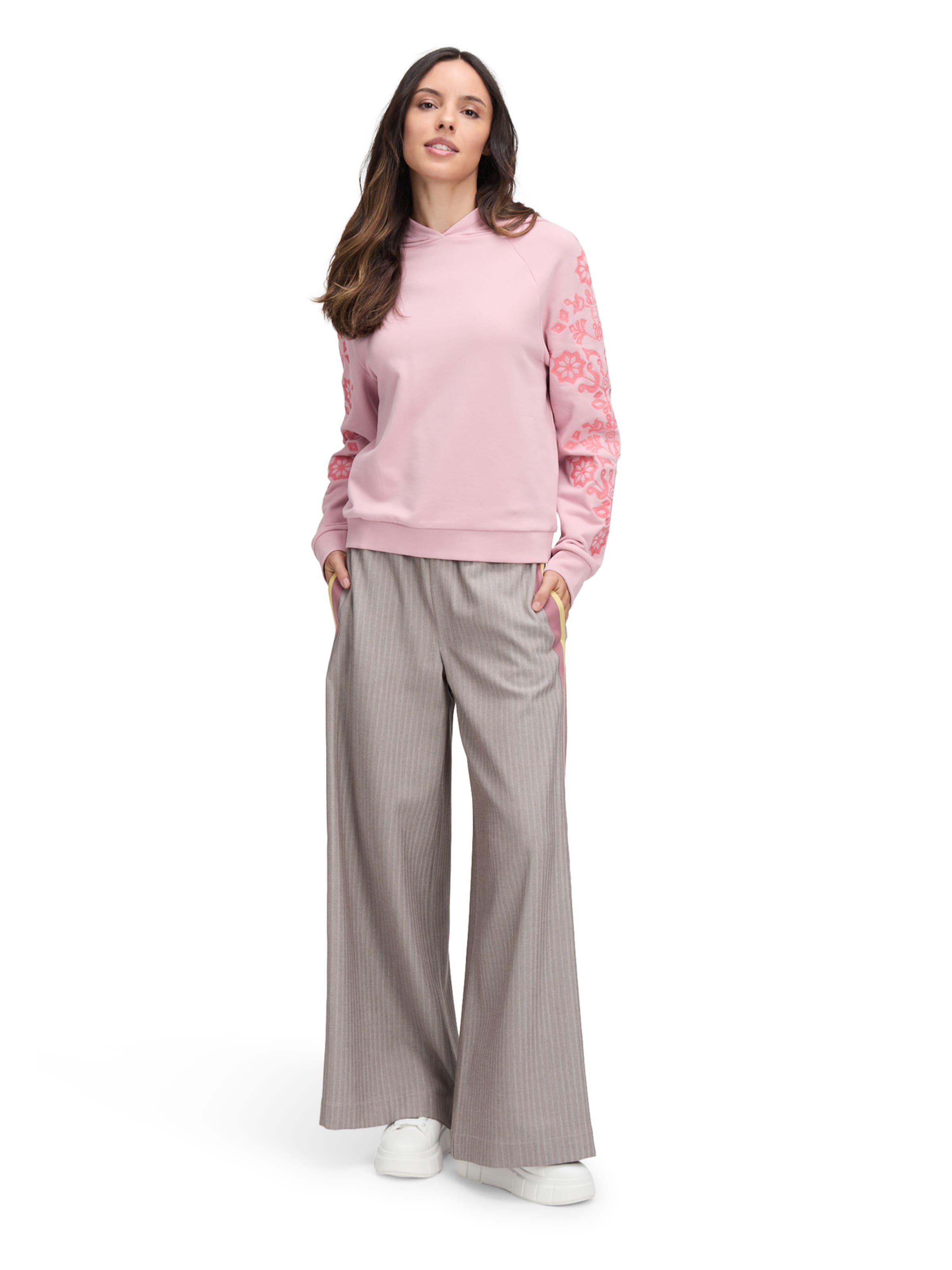 Cartoon Свитшот в Ярко-розовый