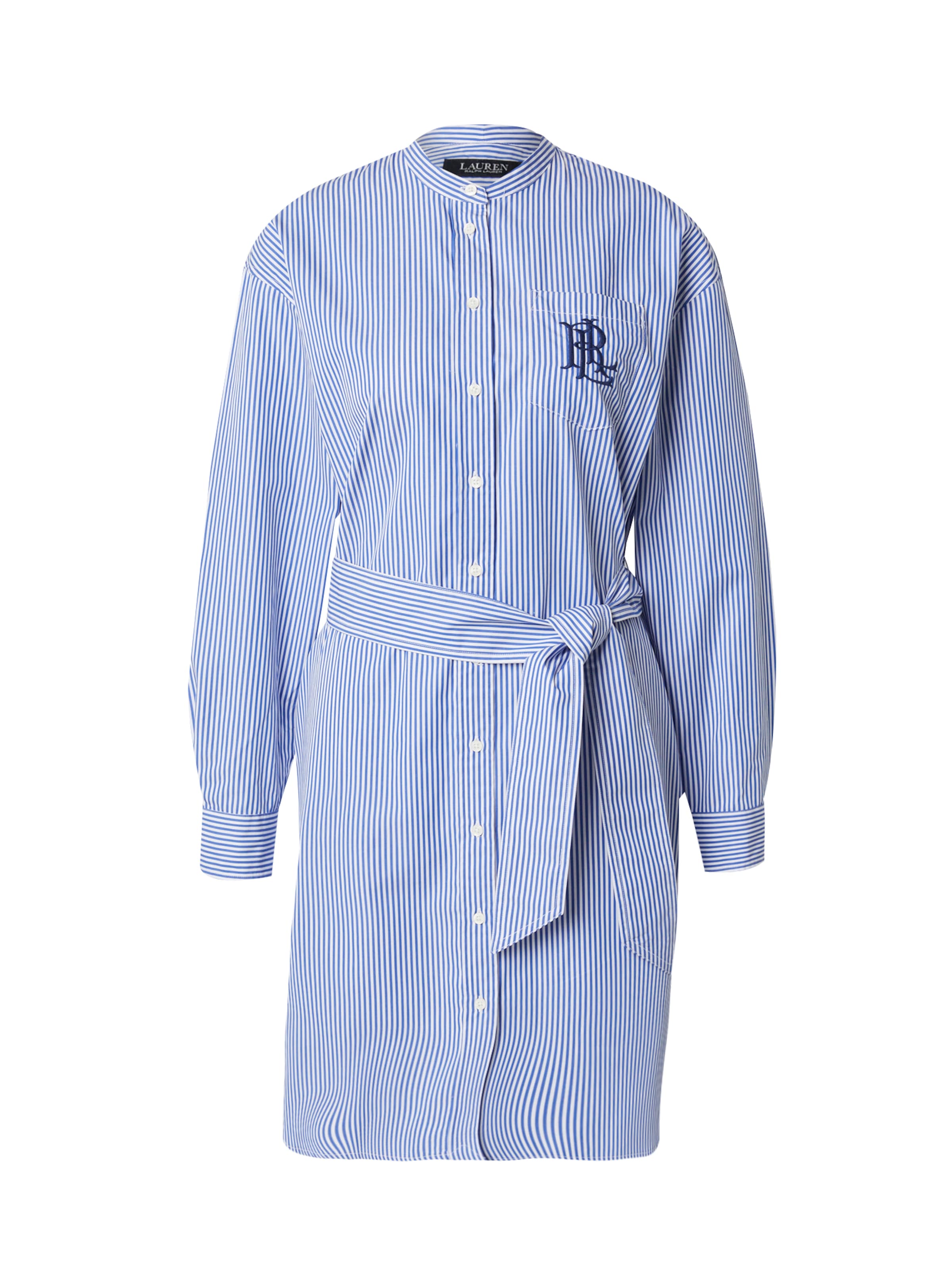 Abito camicia '70S' di Lauren Ralph Lauren in blu: frontale