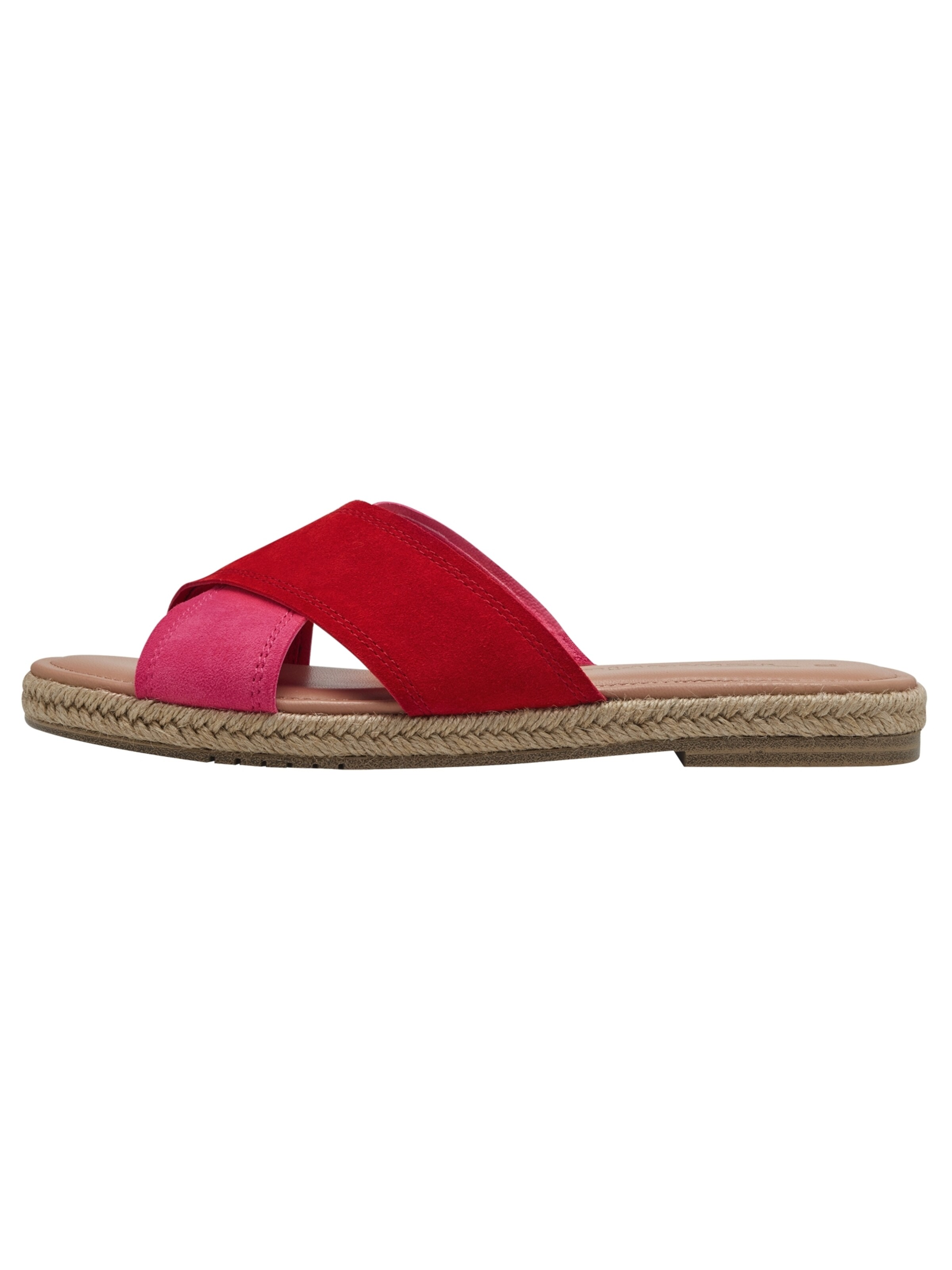 Tamaris Mules in Red