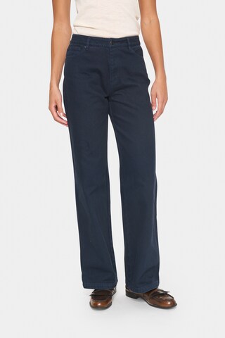 SAINT TROPEZ Wide Leg Jeans 'Ilu' i blå: forside