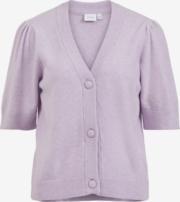 Cardigan 'Ril' VILA en violet : devant