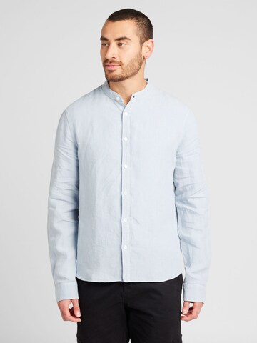 Zadig & Voltaire Regular fit Button Up Shirt 'STAN' in Blue: front
