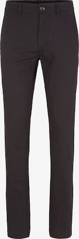 Pantalon chino TOM TAILOR en noir : devant