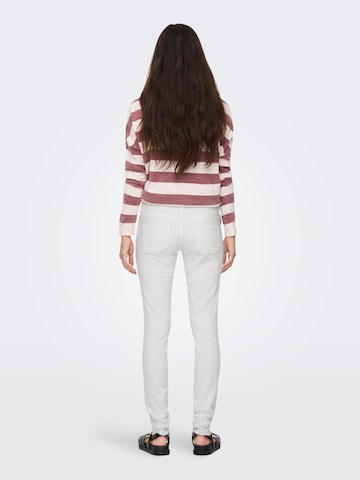 Only Maternity Skinny Jeans in Weiß