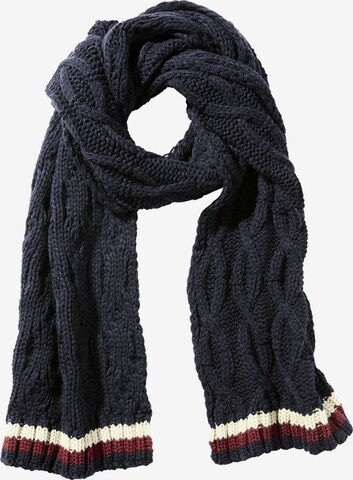 Jan Vanderstorm Scarf in Blue: front