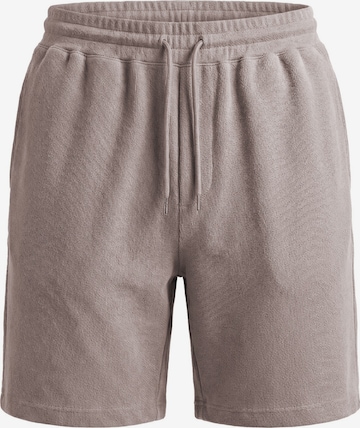 Pantaloncini da surf di Kleinigkeit in beige: frontale