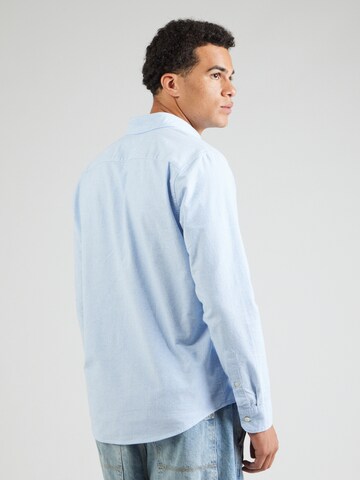 Abercrombie & Fitch Regular Fit Hemd in Blau