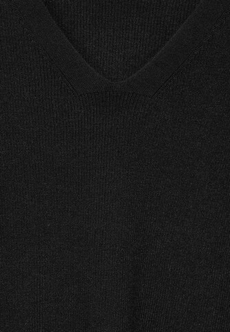 STREET ONE Pullover in Schwarz