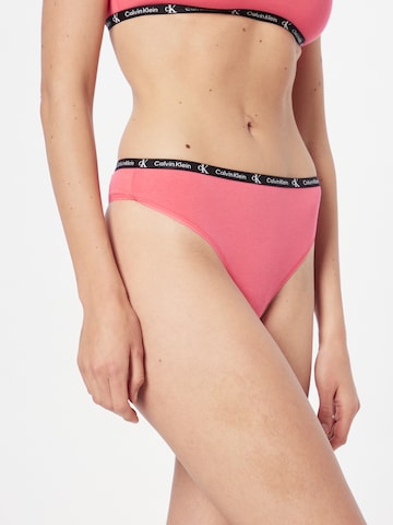 Calvin Klein Underwear - Tanga en gris: frente