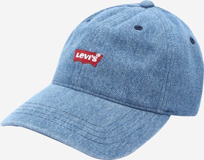 LEVI'S ® Cap in blue denim / rot / weiß, Produktansicht