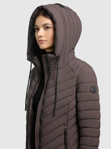 khujo Winter Coat 'Nita4' in Grey