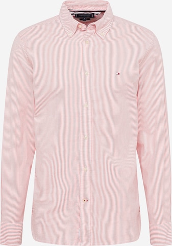 Chemise TOMMY HILFIGER en orange : devant