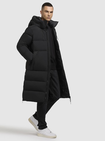 khujo Winter coat 'Rigo Matt-YM' in Black